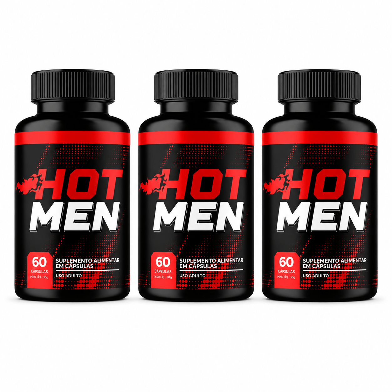 Hot Men Caps - 3 Unid