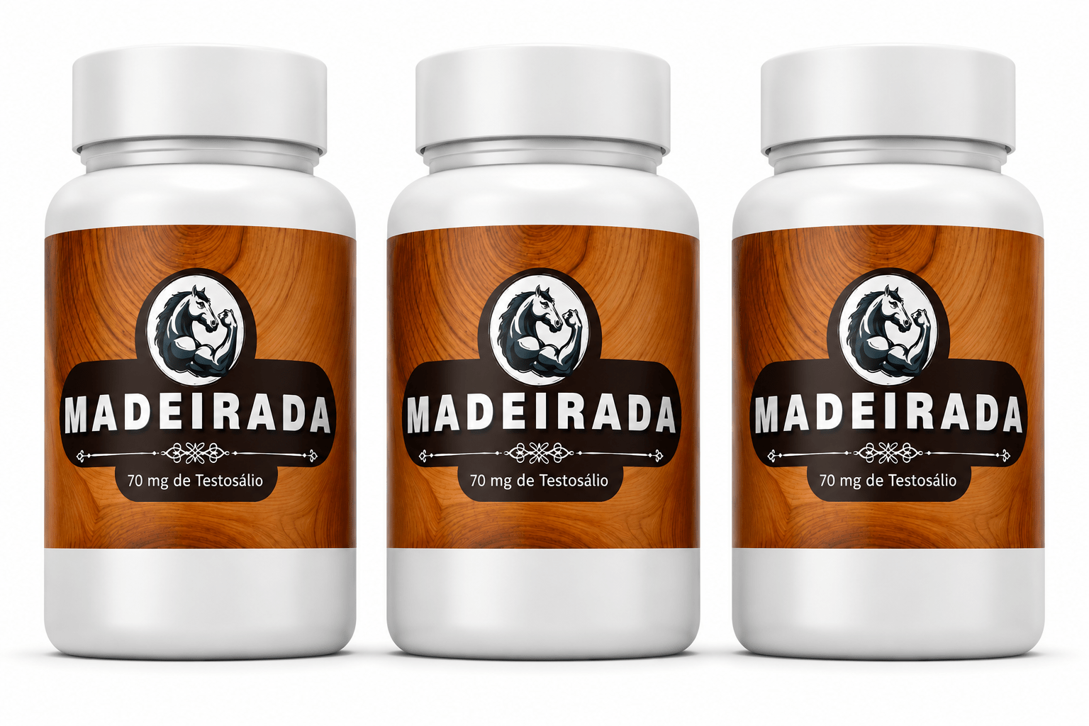 Madeirada - 3 Unid