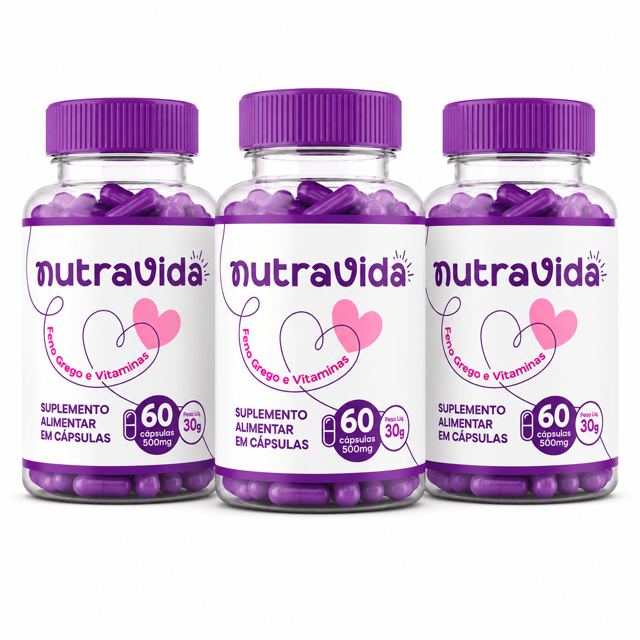 NutraVida - 3 Unid