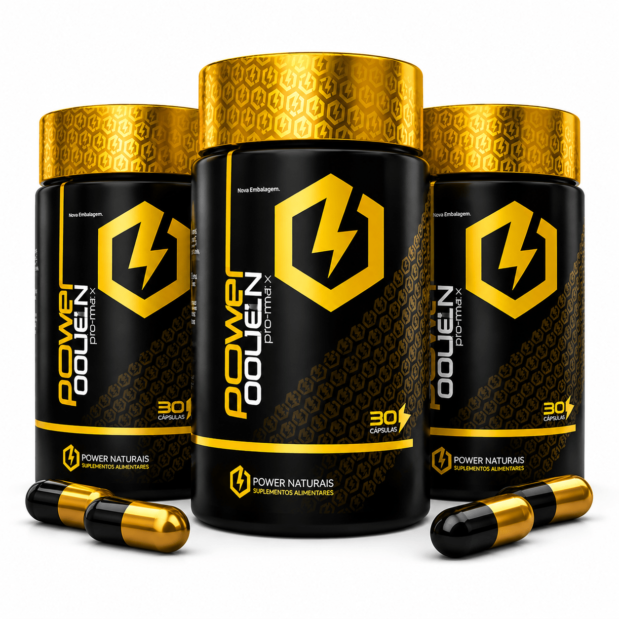 Power Golden - 3 Unid