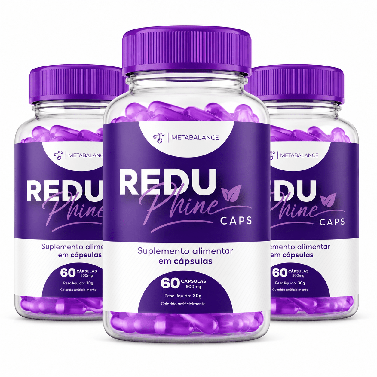 ReduPhine Caps - 3 Unid