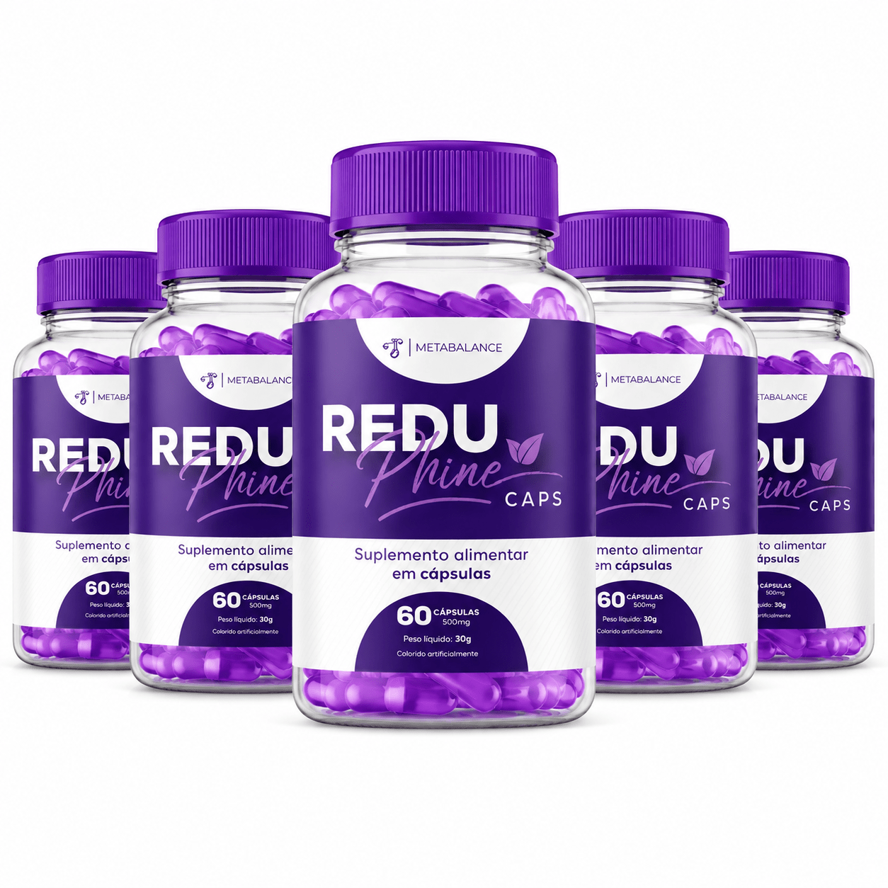 ReduPhine Caps - 5 Unid